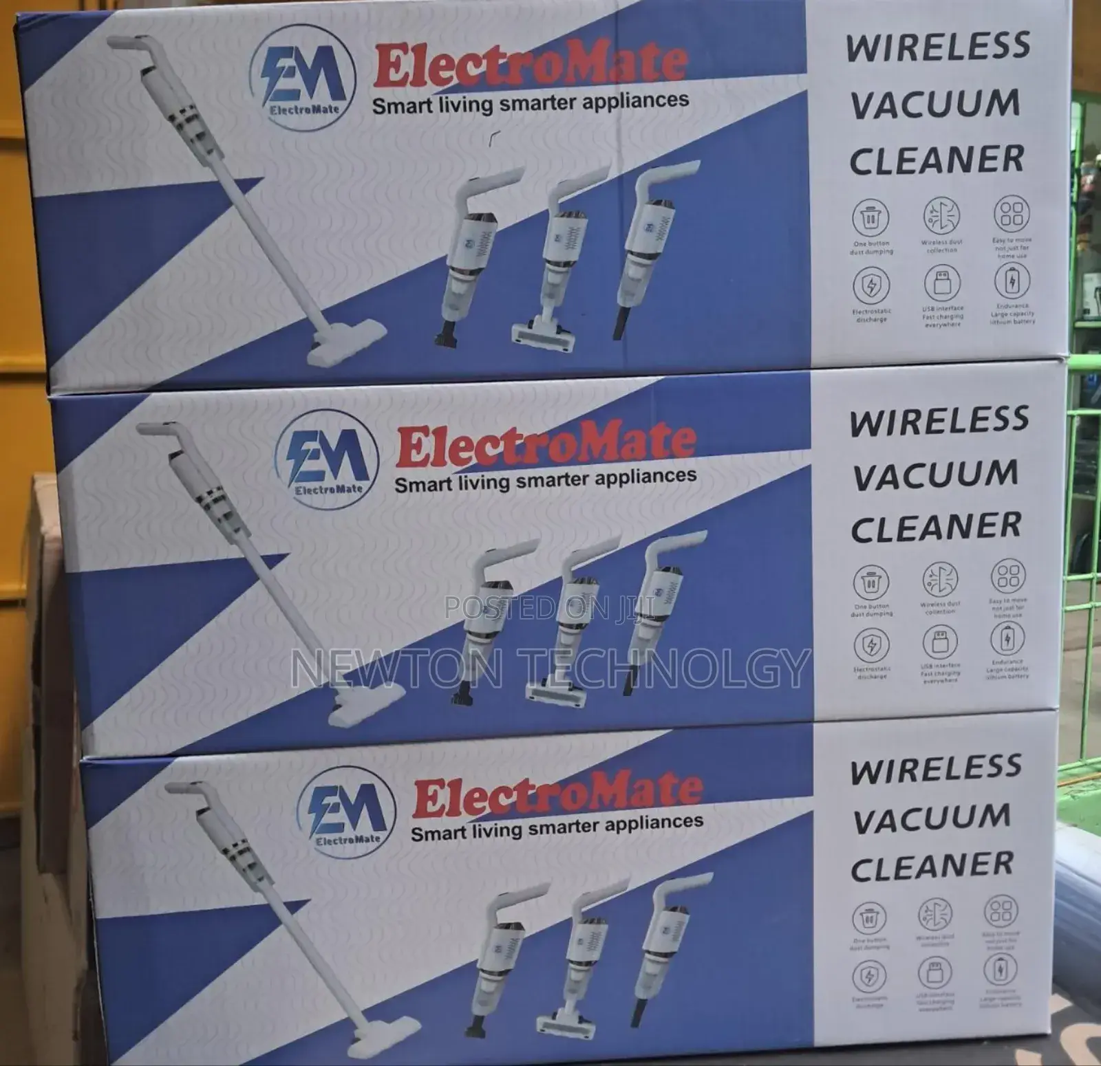 Electromate Wireless Vacuum Cleaner