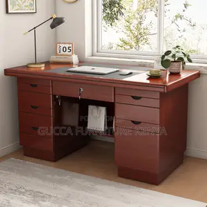 Office Desk: Thickened Financial Director's 1.4 Meter Desk