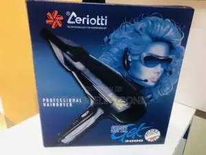 Zeriot Hair Dryer. Gek 3000