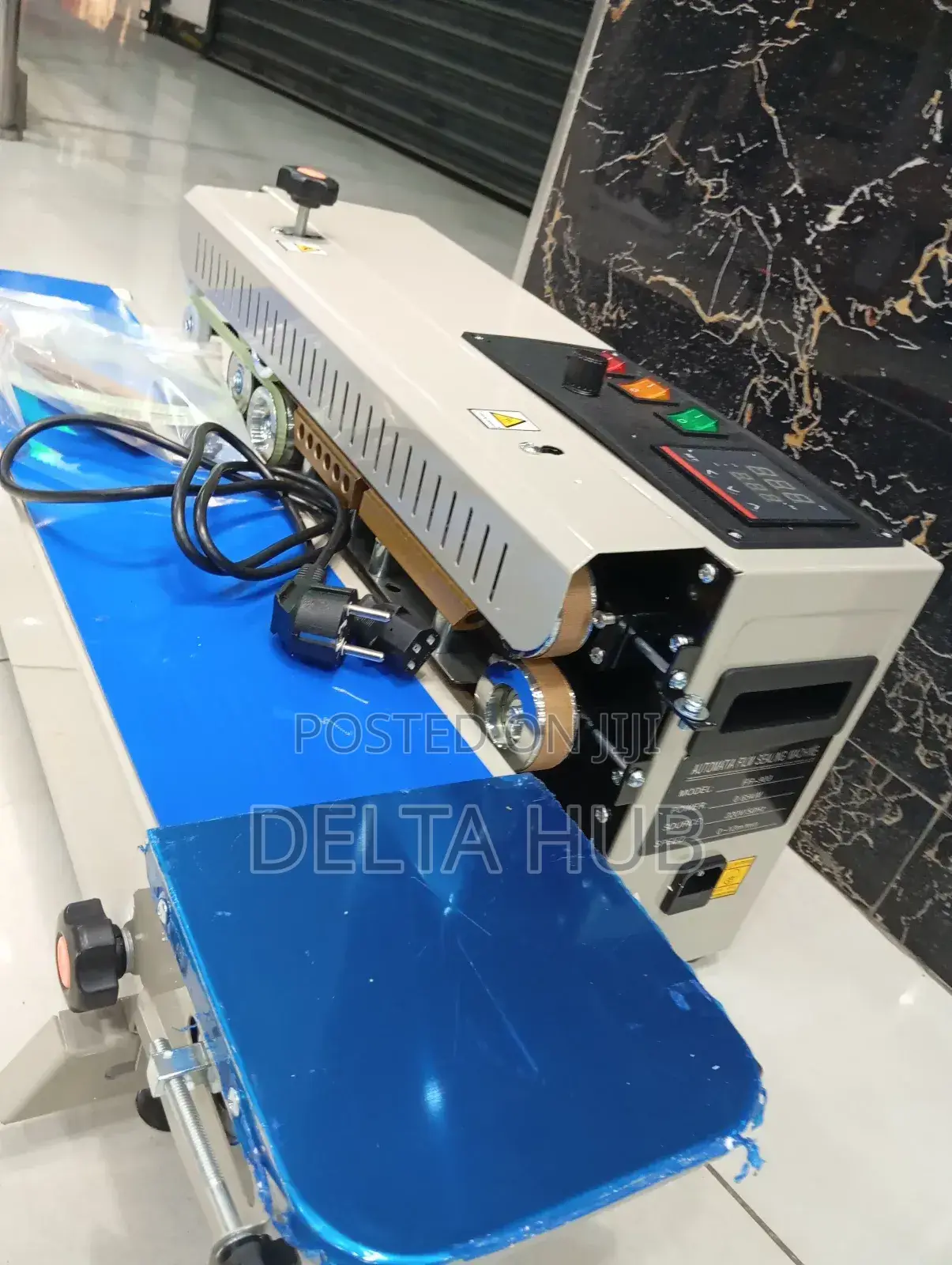 Poly Plastic Bag Sealing Machine Continuous Band Sealer