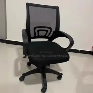 Office Chair:Medium Height Fabric Seating Swivel Board Chair