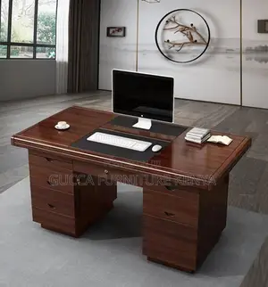 Office Desk:120cm Home Economy Executive Desk With Locks