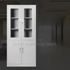 Cabinets:Metallic Dispaly Office Cabinet With Flexible Shelf