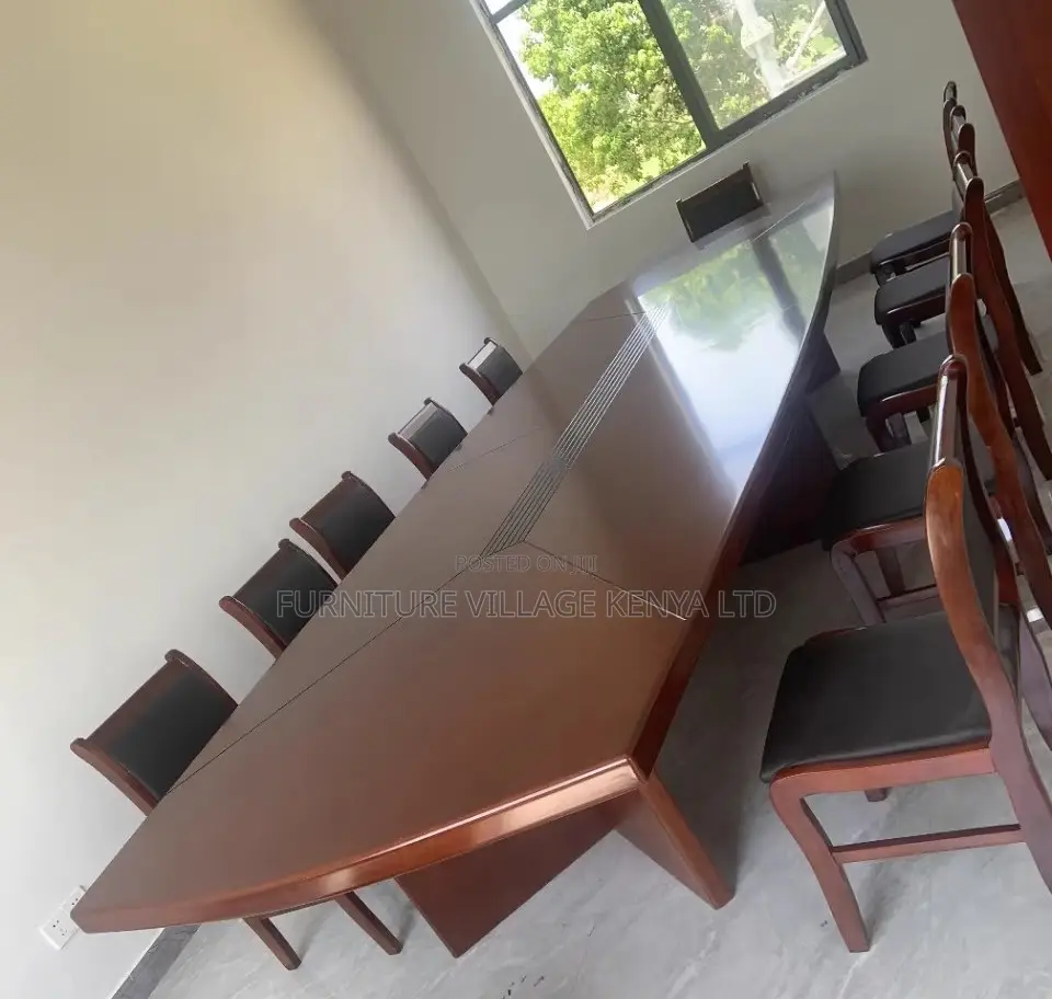 Office Table: Group Discussion Conference Table 10-Seater