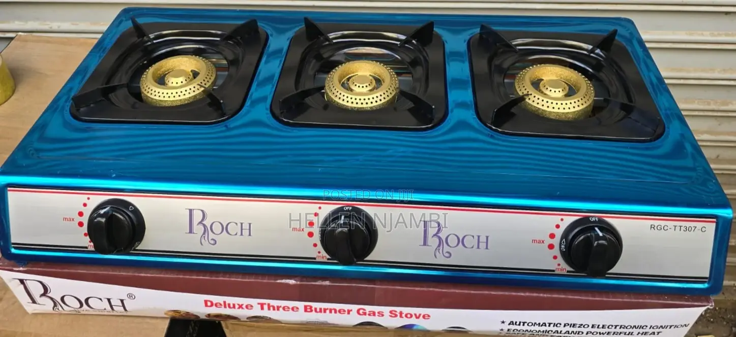 Roch 3 Burner Tabletop Stainless Cooker