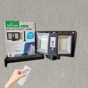 High Brightness 200watts Motion Sensor Solar Street Lamp