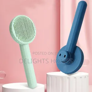 Self Cleaning Massage Comb_za