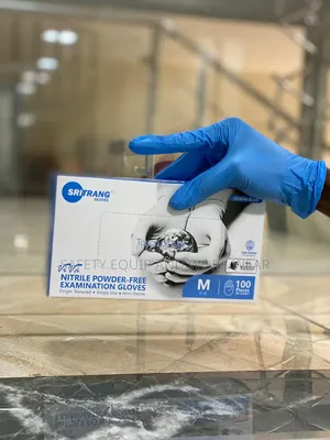 Nitrile Powder Free Gloves With Non Slip Design