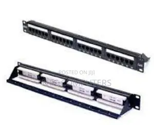 24 Port Cat6 Utp Patch Panel ( Not Branded)