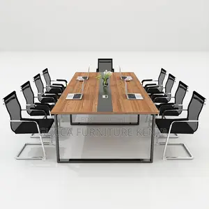 Office Table: 2400mm Small Panel Training/Meeting Table
