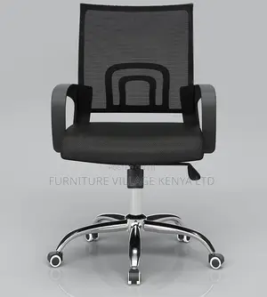 Office Chair:Space Saving Mesh Swivel Desk Office Seat