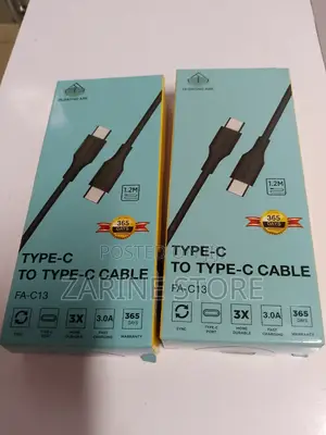 Floating Ark Cable C-C 1.2m Long Fast Charging
