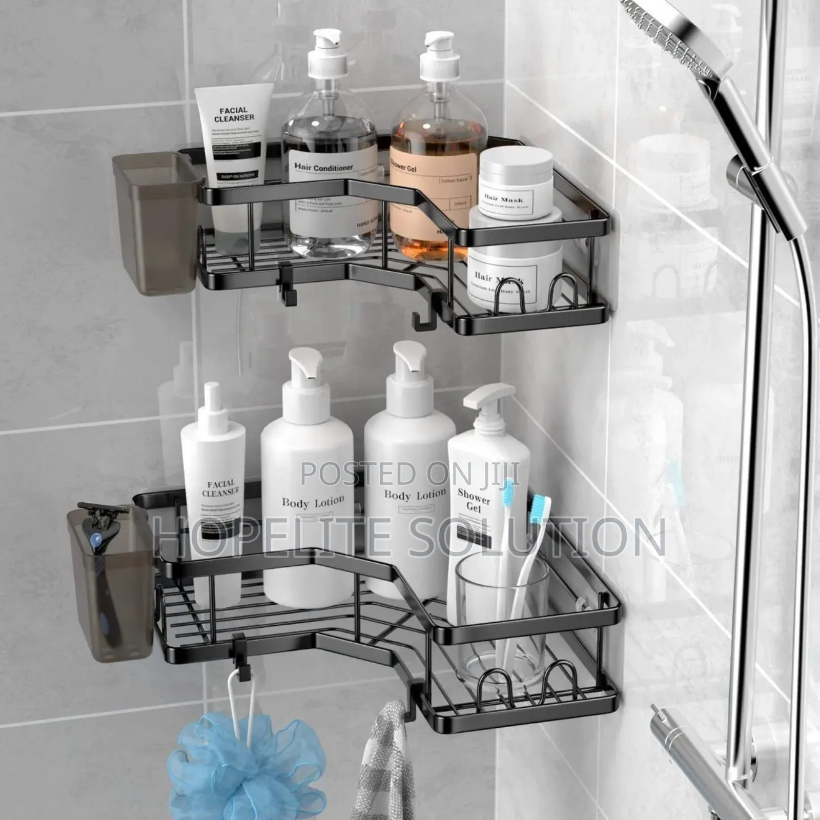 2 Pack Shower Candy Shelf