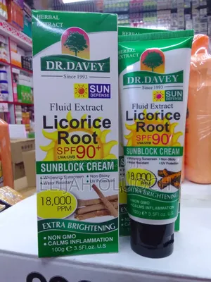 Licorice Root Sunblock Cream