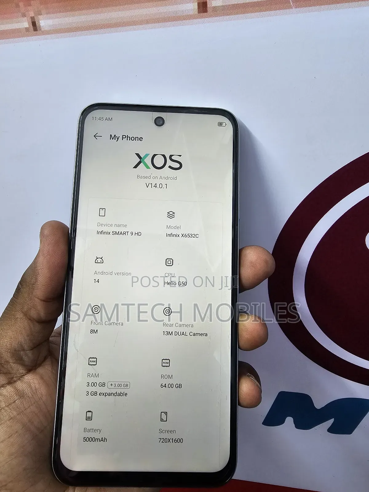 Infinix Smart 9 64 GB Gray