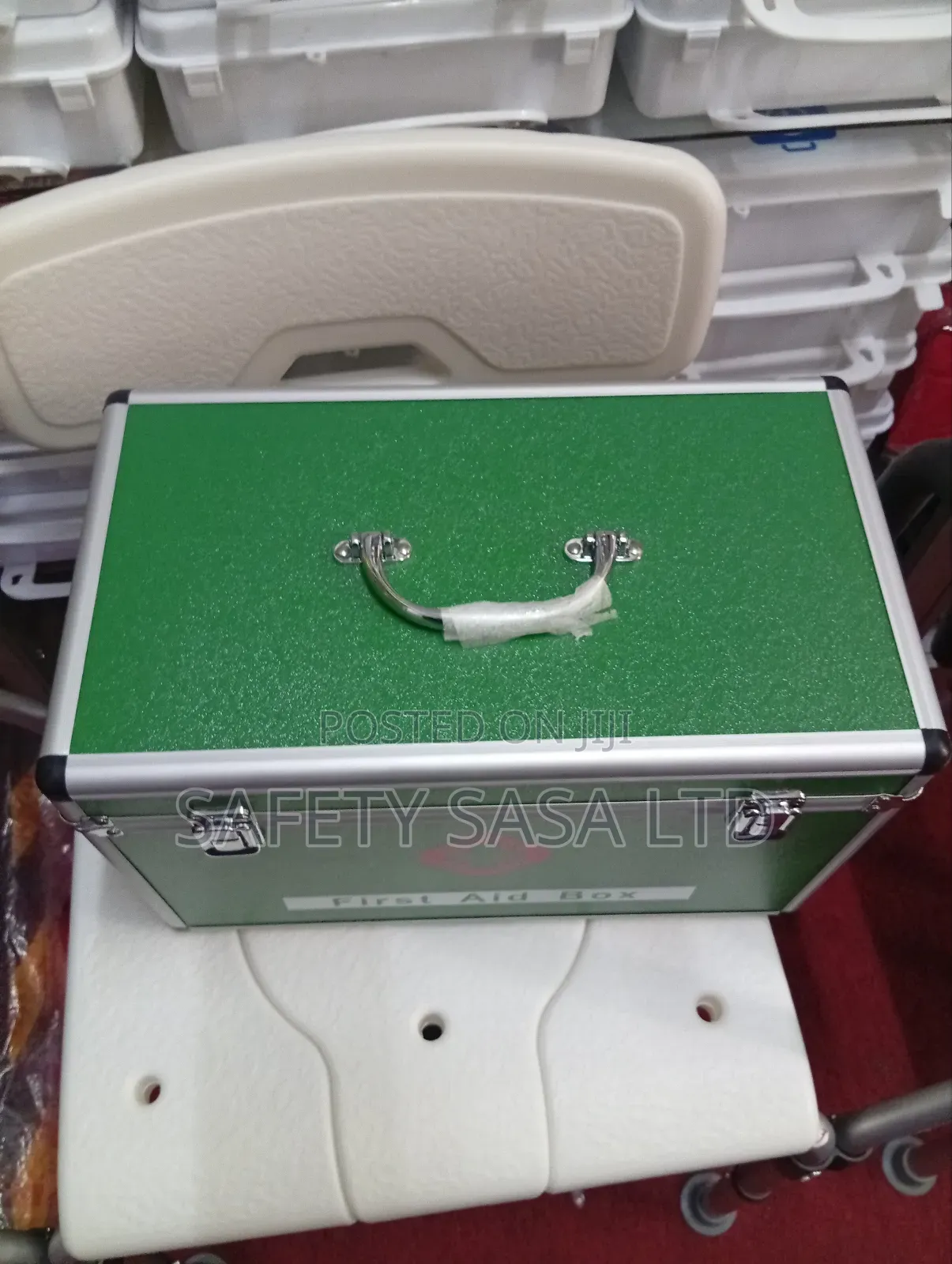 Aluminium First Aid Kit Box.