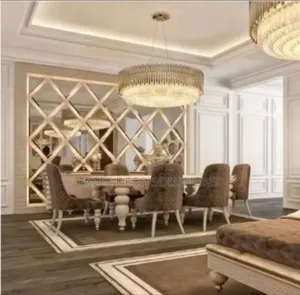 "Diamond Halo Wall Mirror