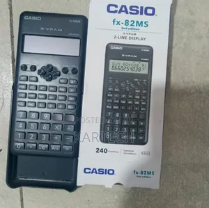 Casio Fx-82ms 2 Line Display Scientific Calculator