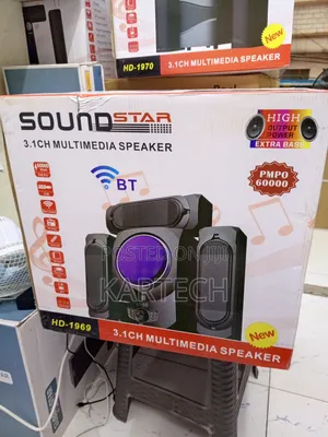 Soundstar Hd-1969 3.1 Soundbar Multimedia System Fm,Usb, Bt