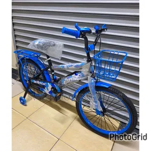 BMX Bike Size 20 With Trainee Wheels Blue