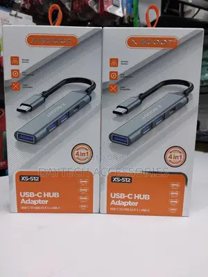 Type-C Hub Multi-Function Hub Converter 4-in-1