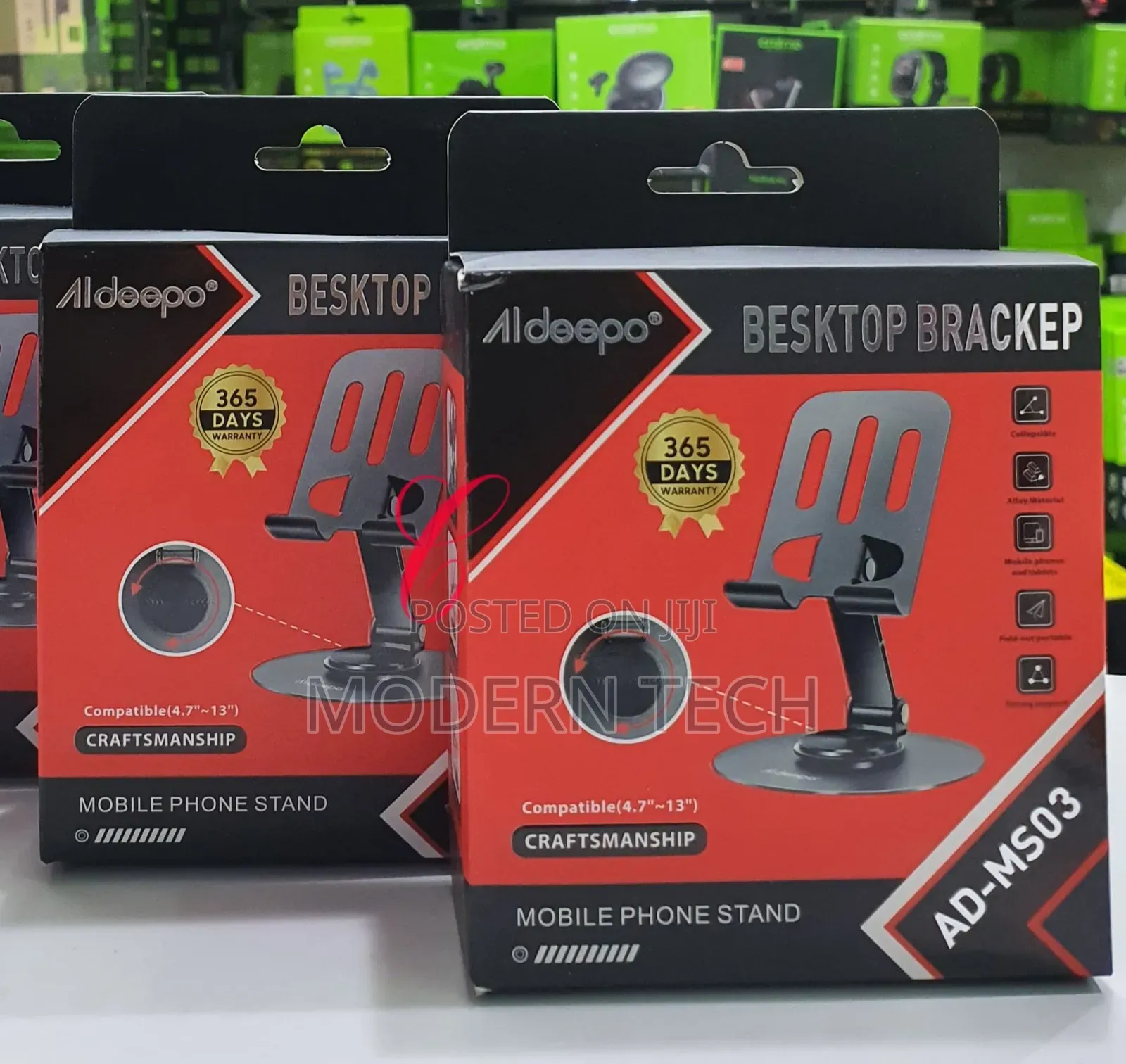Aldeepo Ad-Ms03 Alloy Mobile Phone Stand