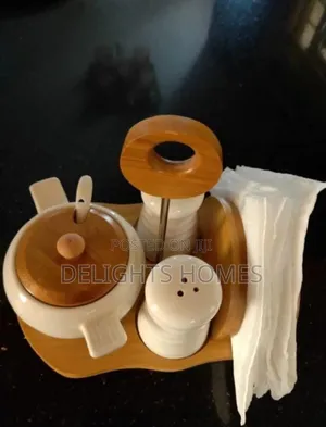 Ceramic Cruets Napkin Holder_pa