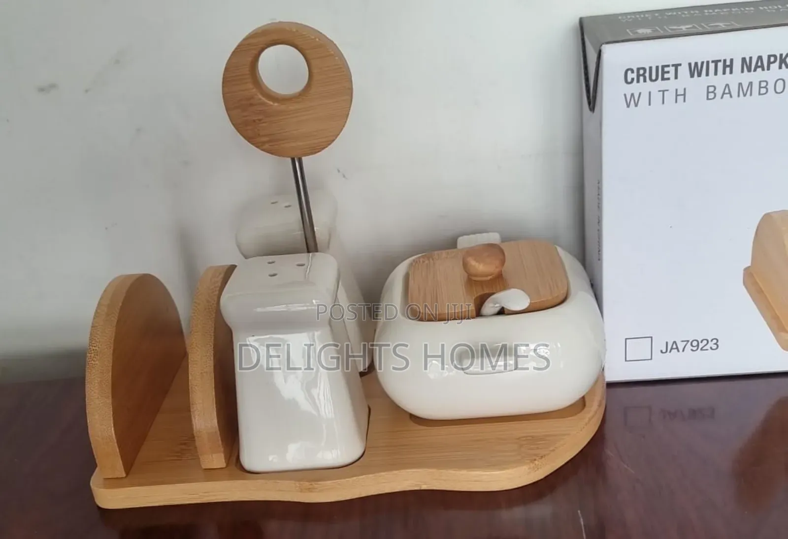 Ceramic Cruets Napkin Holder_pa