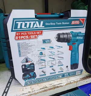 Total 81pcs Cordless Drill Tool Set