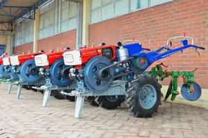Walking Tractor With Disc Plough,Arrow Plough, Rotavator Etc