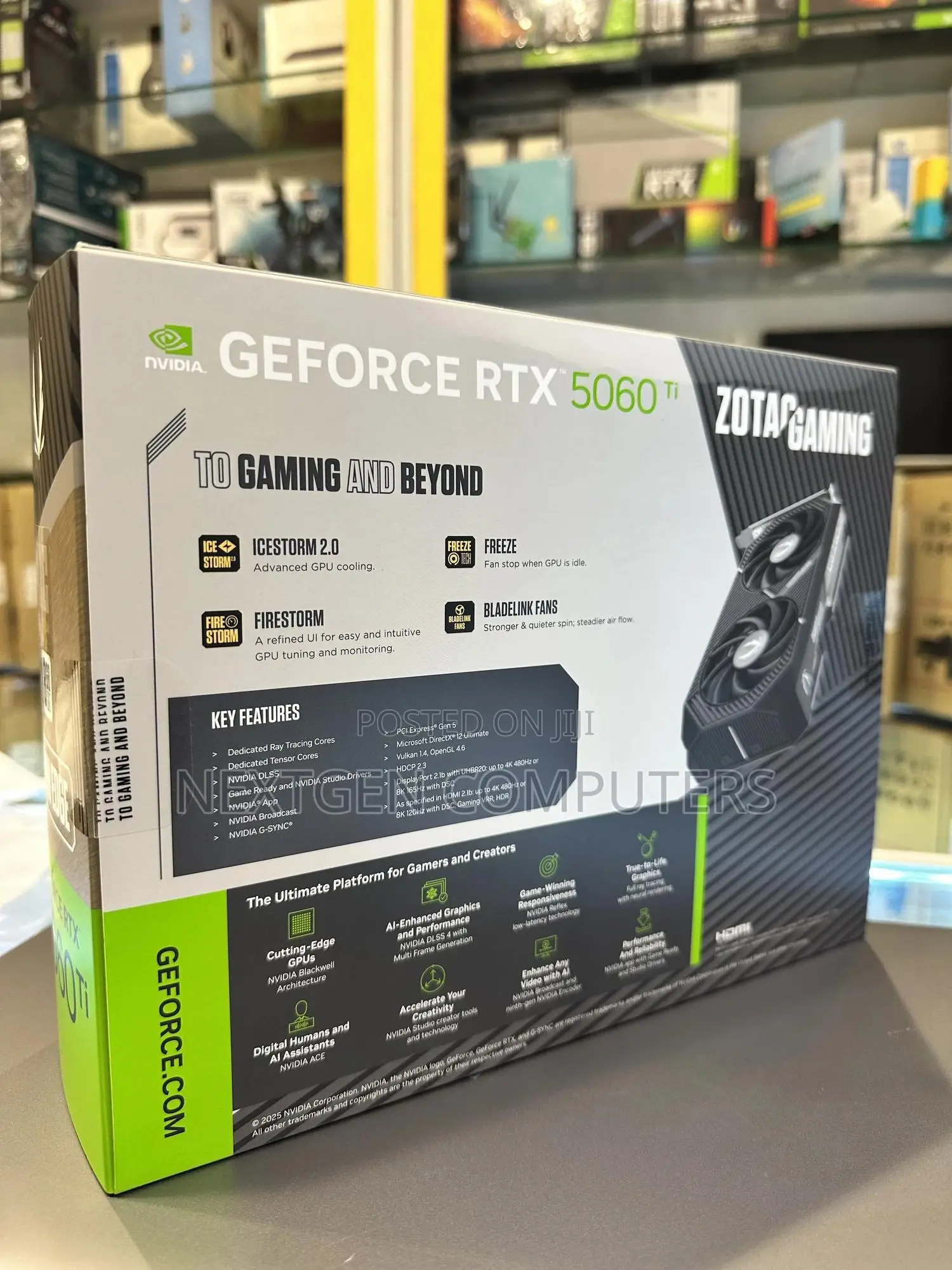 Zotac Gaming 8gb Geforce RTX 5060 Ti Gddr7 Graphics Card