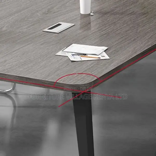 Office Table: 2-Meter Writing Meeting Table Without Storage