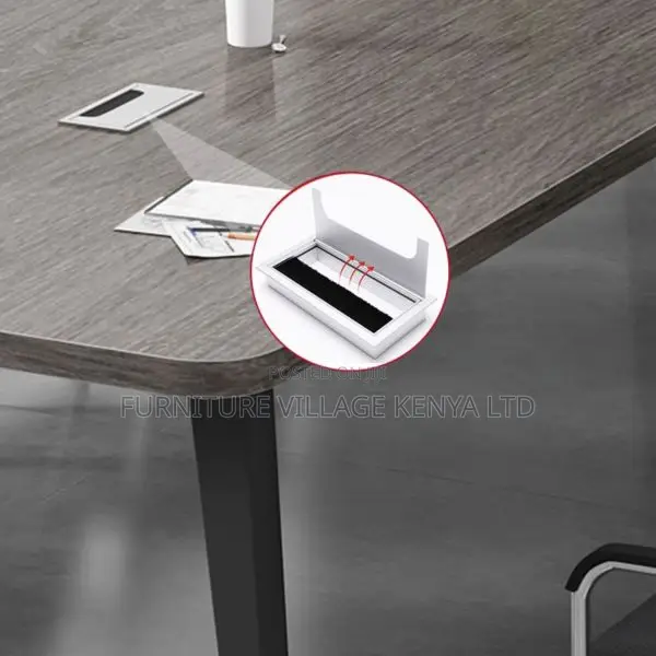 Office Table: 2-Meter Writing Meeting Table Without Storage