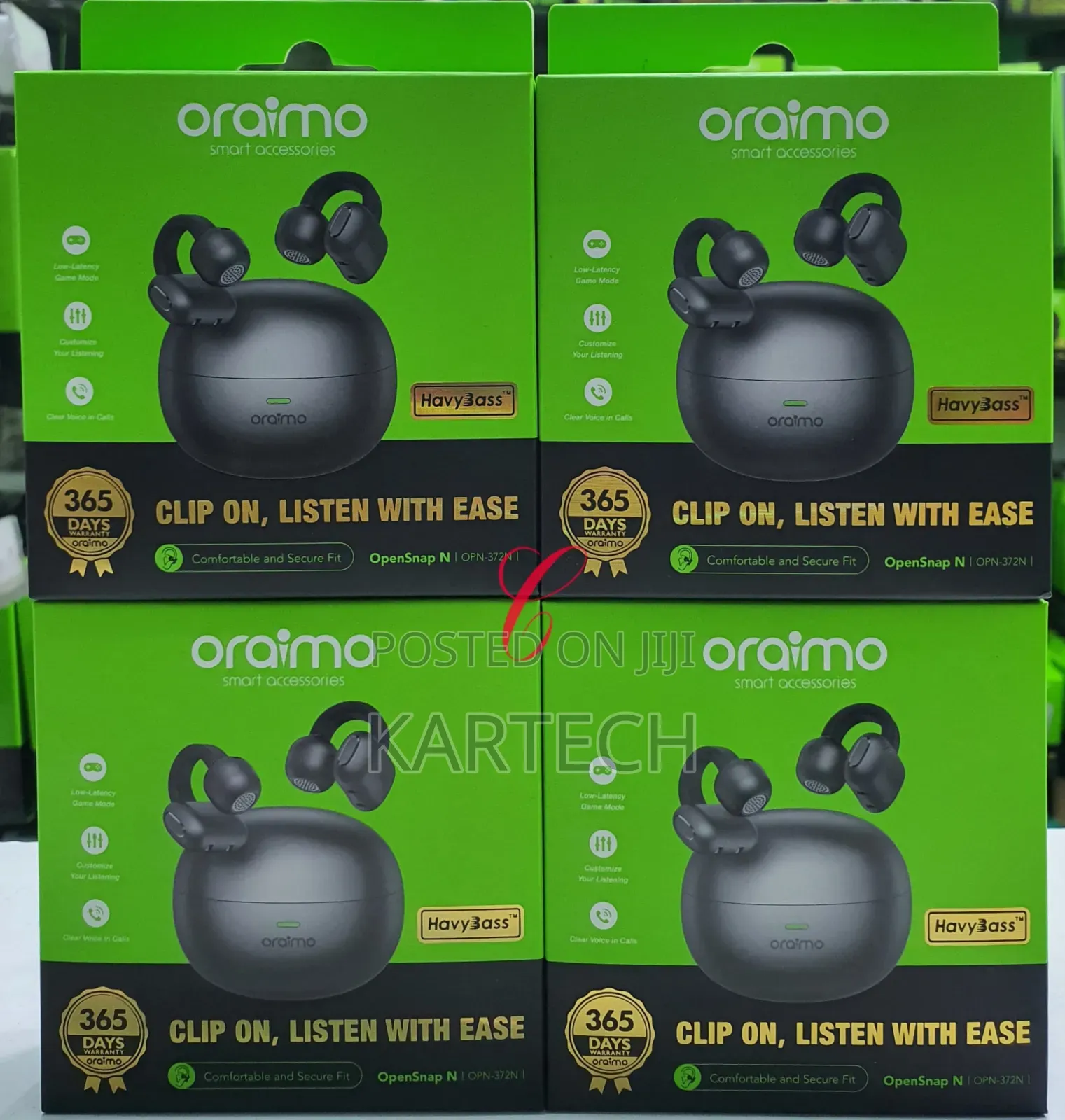 Oraimo Opensnap N Open-Ear Earbuds