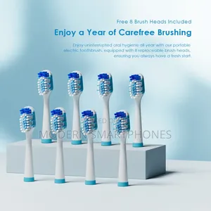 Oraimo Sonicare Electric Toothbrush
8 Brush Heads Last a Yr