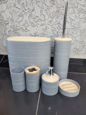 6 Pieces Bathroom Accessories Set
