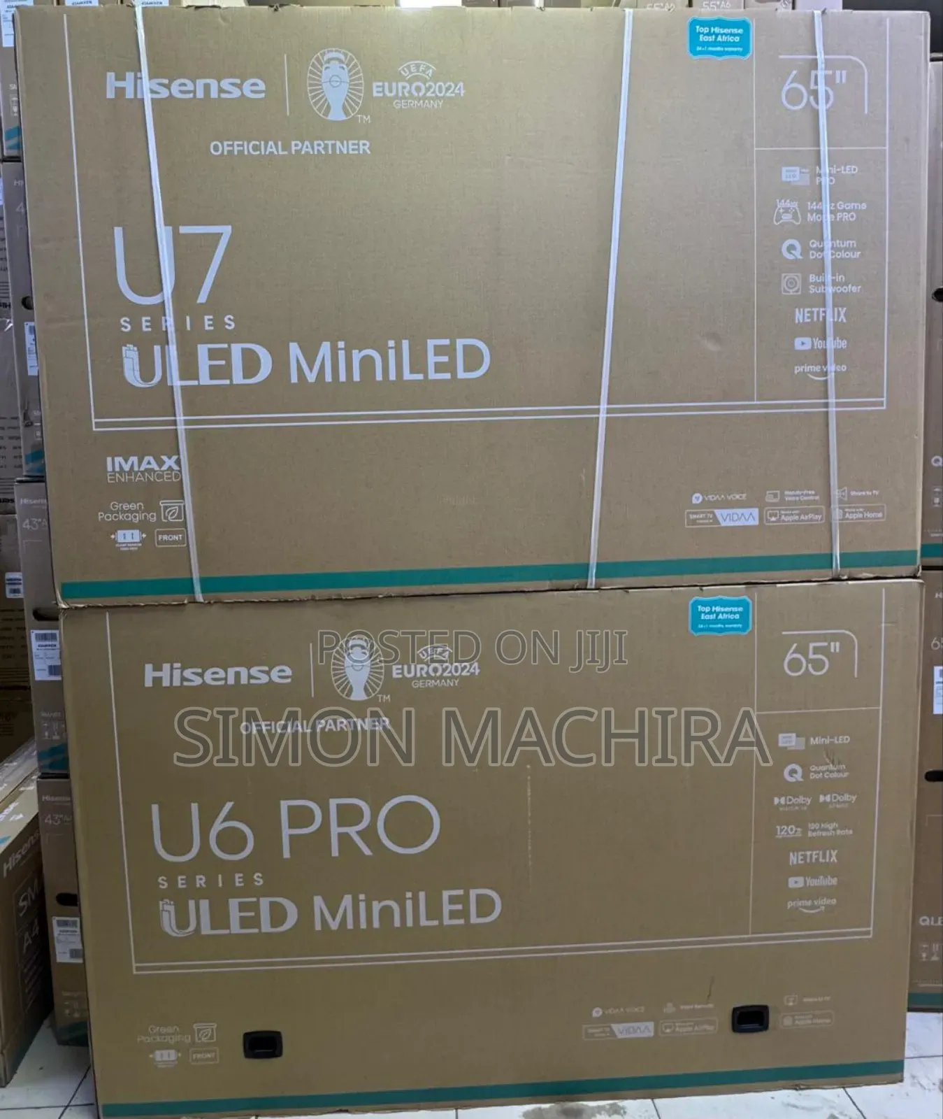Hisense Smart Tv 65u7 Pro 65 Inch