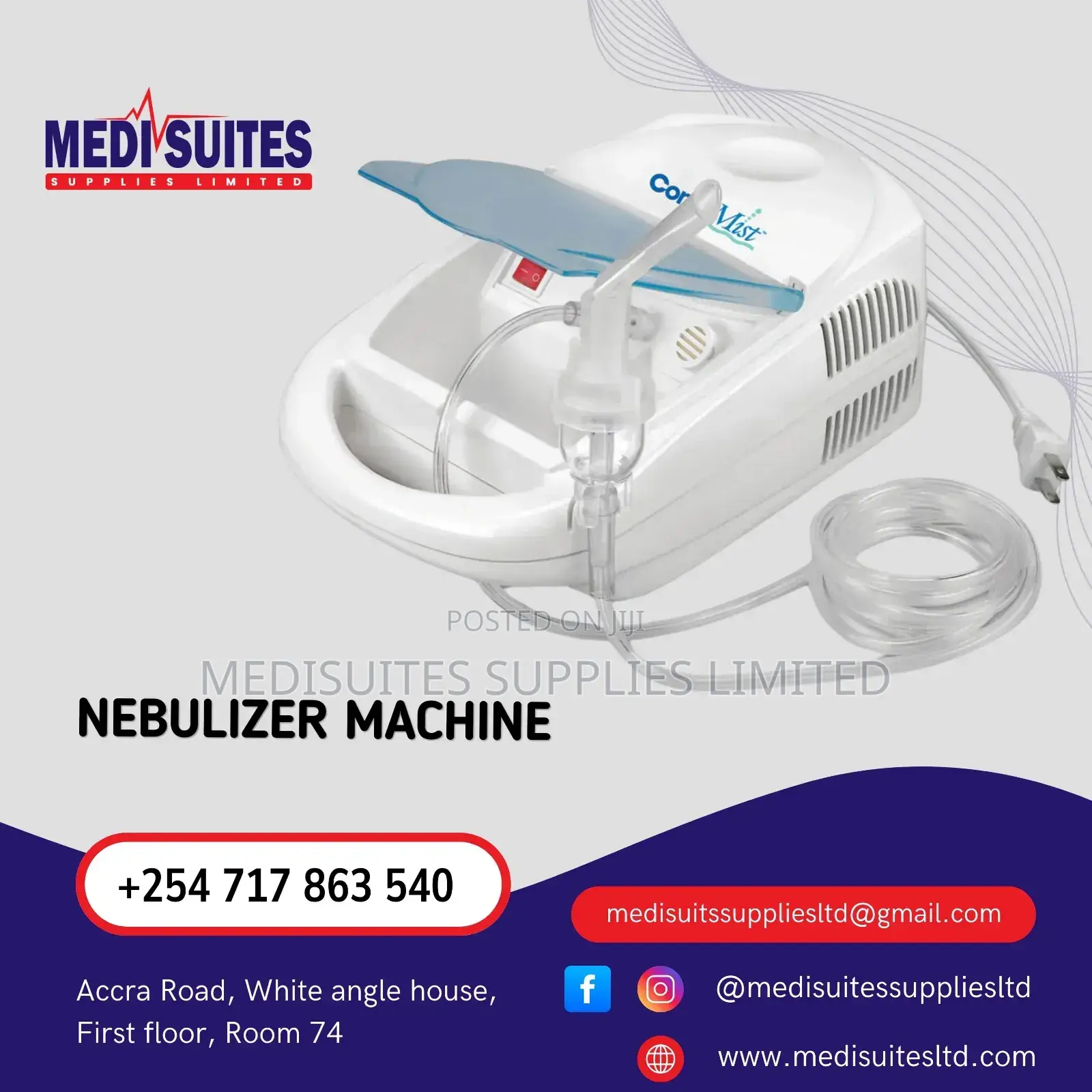 Compmist Nebulizer  Machine.