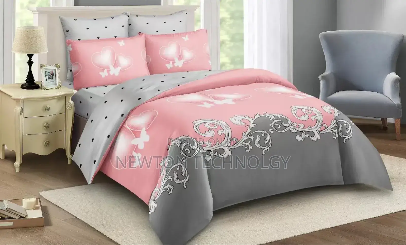 *Warm Cotton Binded Duvet.*
Size: 5x6