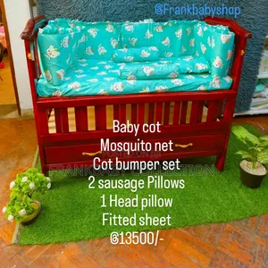 Brown Baby Bed