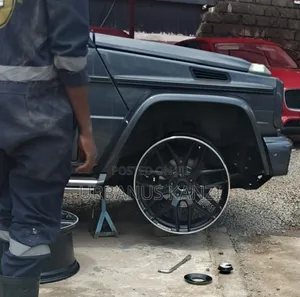 Size 22 Inch G Wagon Alloy Rims