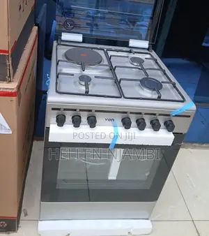 Von 50 by 60 3g+1e Standing Cooker With Gas Sensors