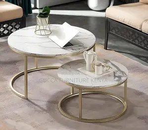 Office Table:Round Marble Stylish Office Centre Guest Table