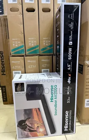 Hisense Ax3100q 500-Watt 3.1 Channel Dolby Atmos Sound Bar