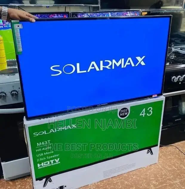 Solarmax Frameless 43inches Smart Android Tv