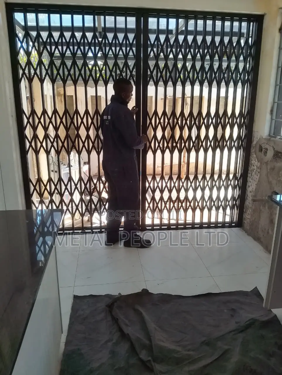 Retractable Doors Made in Kenya