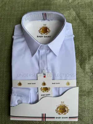Executive Boys White Cotton Shirts