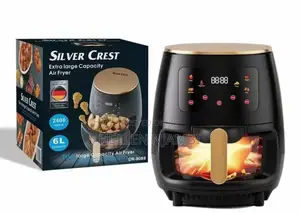 Glass Oven Silver Crest 6litres Air Fryer