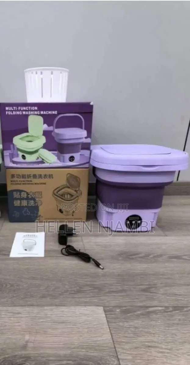 Electric Mini Foldable Washing Machine