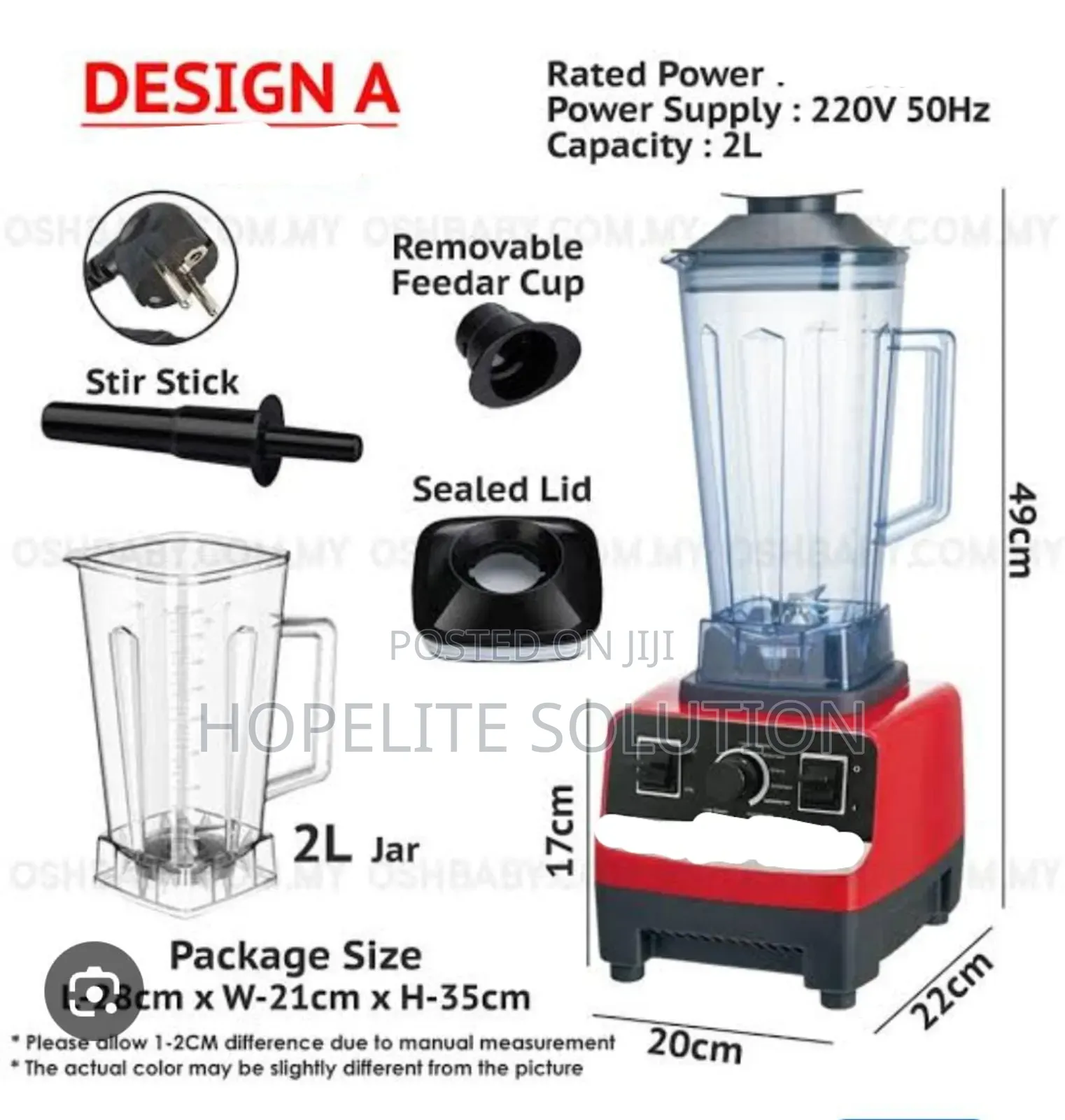 2 in 1 Silver Crest Blade/Juice Blender